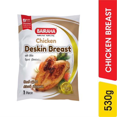 Bairaha De Skinned Chicken Breast - 530.00 g