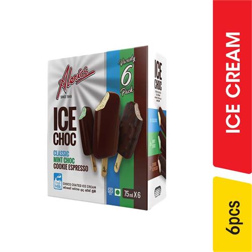 Alerics Ice Choc, Variety Pack - 6.00 pcs