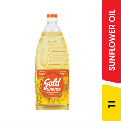 Gold Winner Sunflower Oil - 1.00 l