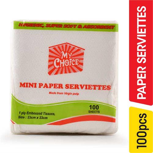 My Choice Mini Paper Serviettes - 1.00 pcs
