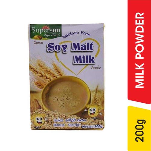 Sooper Vegan Soy Malt Milk Powder - 200.00 g