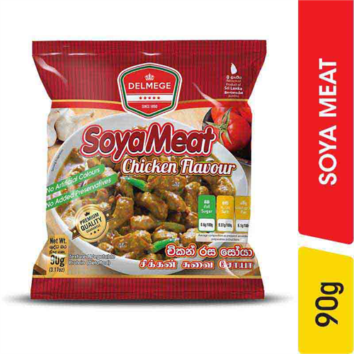 Delmege Chicken Flavoured Soya Meat - 90.00 g