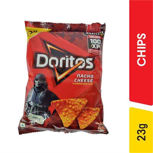Doritos Nacho Cheese Flavoured Corn Chips - 23.00 g