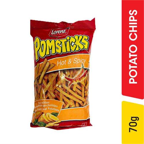 Lorenz Pomsticks Potato Sticks Hot and Spicy - 70.00 g