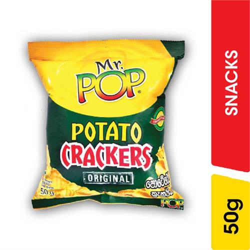 Mr.POP Original Potato Crackers - 50.00 g