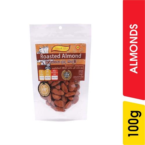 Nature's Love Roasted Almonds Smoked Jalapeno - 100.00 g