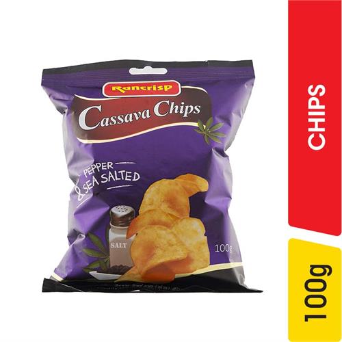 Rancrisp Cassava Chip Pepper & Sea Salt - 100.00 g