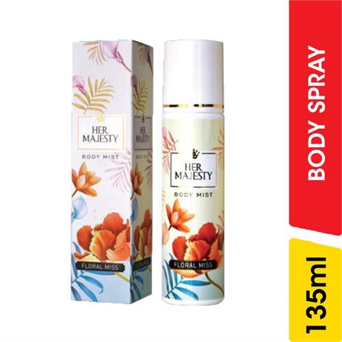 Her Majesty Body Mist Floral Miss - 135.00 ml