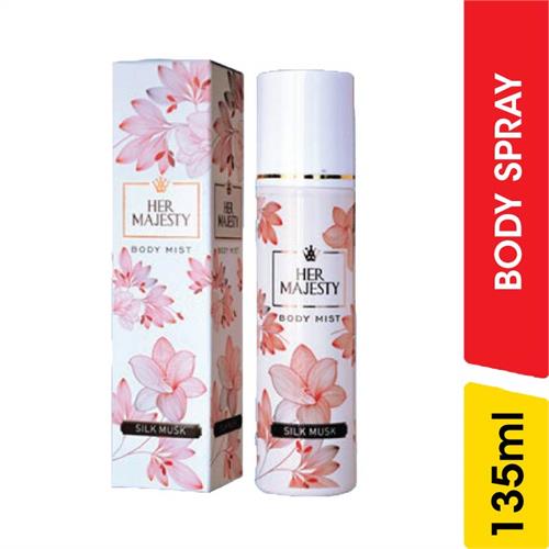 Her Majesty Body Mist Silk Musk - 135.00 ml
