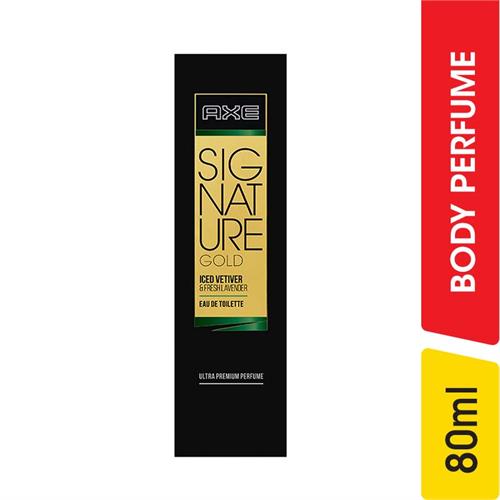 Axe Signature Gold Iced Vetiver & Lavender Body Perfume - 80.00 ml