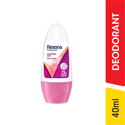 Rexona Roll On Deodorant, Powder Dry - 50.00 ml