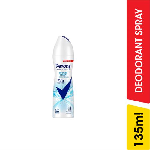 Rexona Shower Clean Deo Spray - 135.00 ml