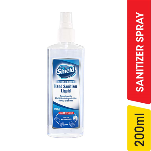 Shield Liquid Hand Sanitizer - 200.00 ml