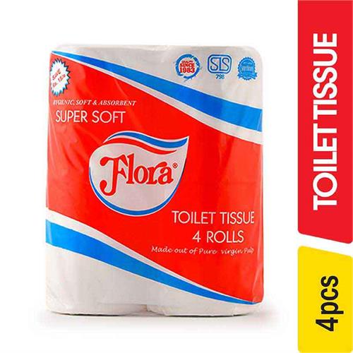 Flora Toilet Rolls Jumbo - 4.00 pcs