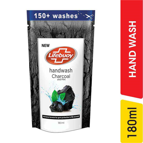 Lifebuoy Hand Wash Pouch Charcoal - 180.00 ml