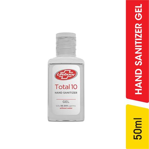 Lifebuoy Total 10 Hand Sanitizer Gel - 50.00 ml