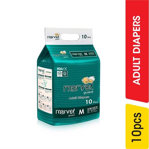 Marvel Adult Diapers - M - 10.00 pcs