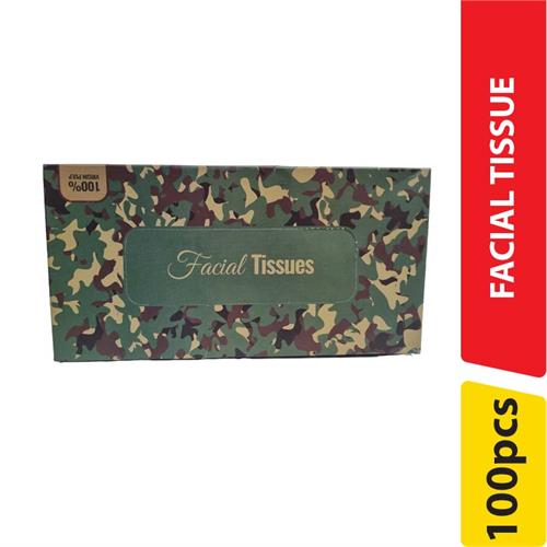 Mint Facial Tissues, 2 Ply - 100.00 pcs