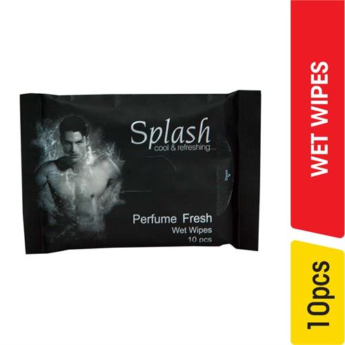 Splash Moist Towel Mens - 10.00 pcs