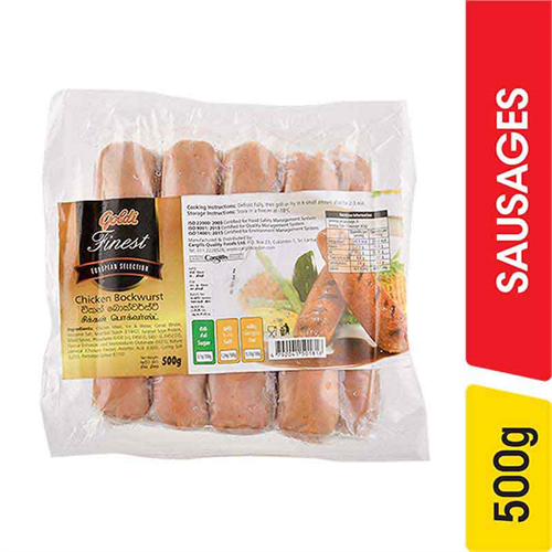 Finest Chicken Bockwurst - 500.00 g