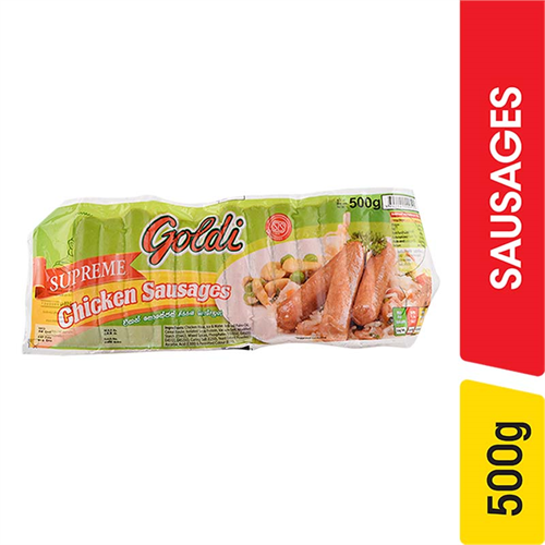 Goldi Supreme Chicken Sausages - 500.00 g