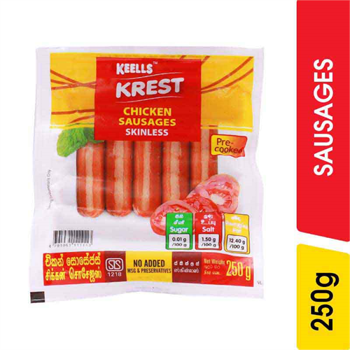 Krest Chicken Sausages - 250.00 g