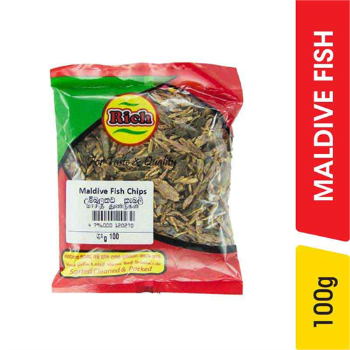 Rich Maldive Fish Chips - 100.00 g