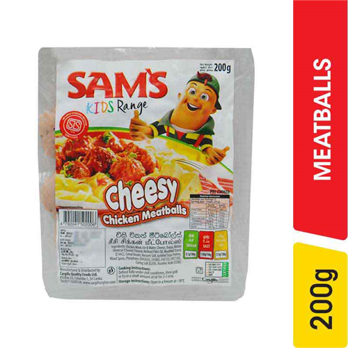 Sam's Cheesy Chicken Meat Balls - 200.00 g