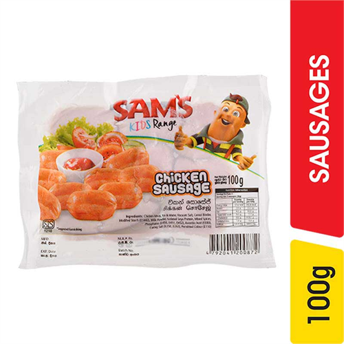 Sam`s Chicken Sausage Kids Ran - 100.00 g