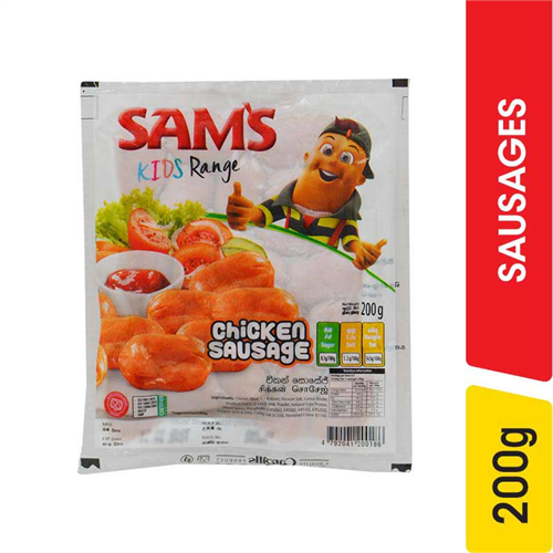 Sam`s Chicken Sausage Kids Range - 200.00 g