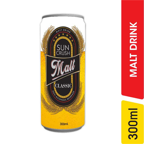 Sun Crush Classic Malt Drink - 300.00 ml