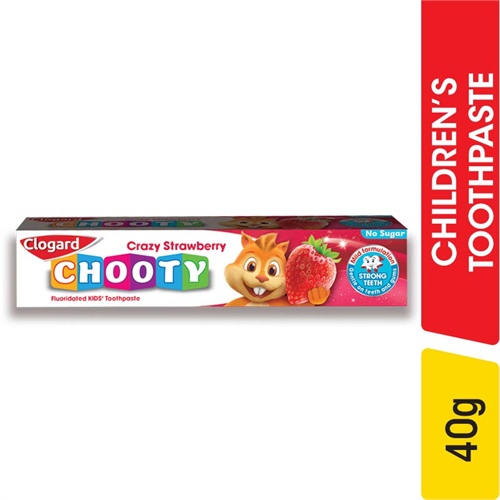Clogard Chooty Toothpaste Strawberry - 40.00 g