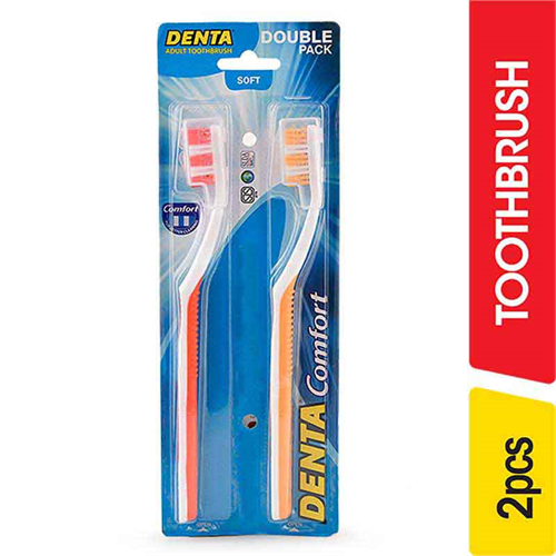 Denta Comfort Soft Toothbrushes - 2.00 pcs
