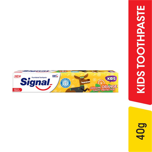 Signal Kids Toothpaste, Orange - 40.00 g