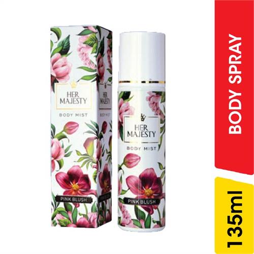 Her Majesty Body Mist Pink Blush - 135.00 ml