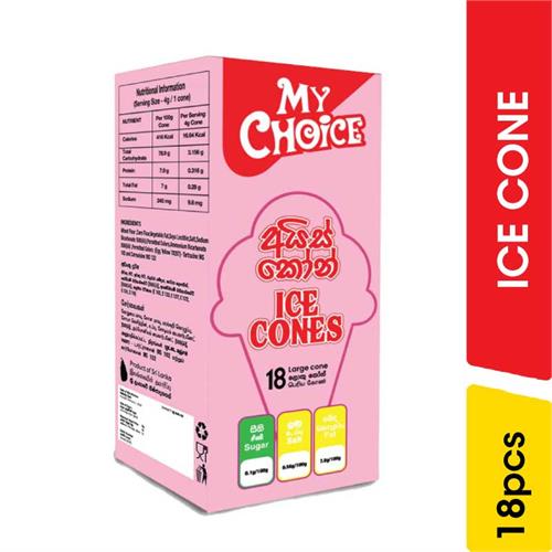 My Choice Ice Cones - 18.00 pcs
