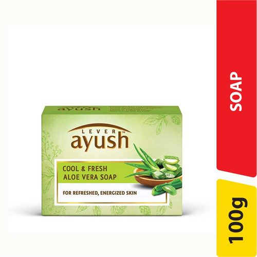 Ayush Soap Aloe Vera - 100.00 g