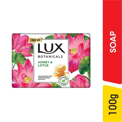 Lux Soap Botanicals Honey and Lotus - 100.00 g