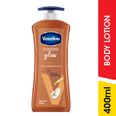 Vaseline Cocoa Glow Body Lotion - 400.00 ml