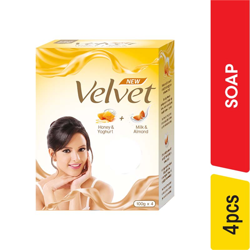 Velvet Soap Eco Pack Honey & Milk - 380.00 g