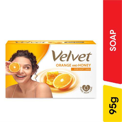 Velvet Soap Orange and Honey - 95.00 g