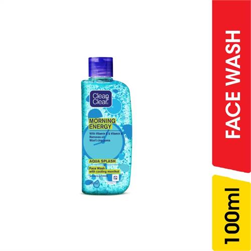Clean & Clear Face Wash Morning Energy Aqua Splash - 100.00 ml