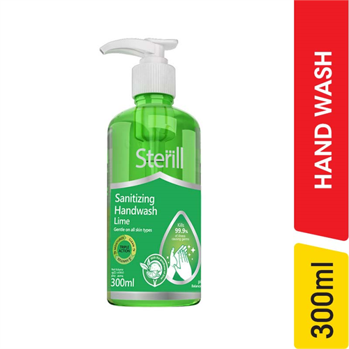 Steril Hand Wash Lime - 300.00 ml