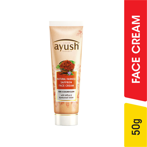 Ayush Face Cream Natural Glow Saff - 50.00 g