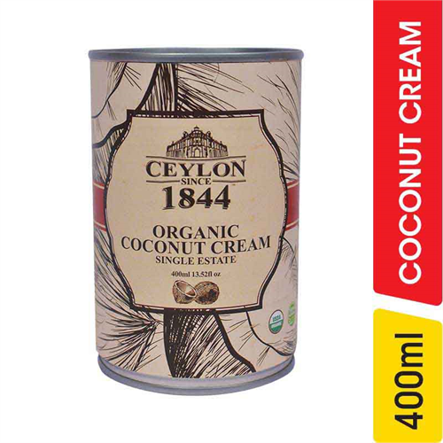 Ceylon Since 1844 Organic Coconut Cream - 400.00 ml