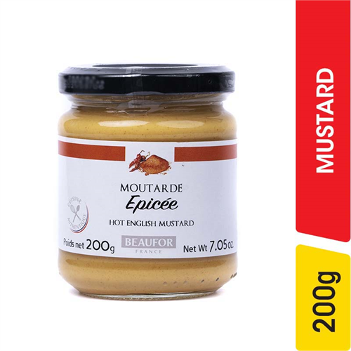 Beaufor Hot English Mustard - 200.00 g
