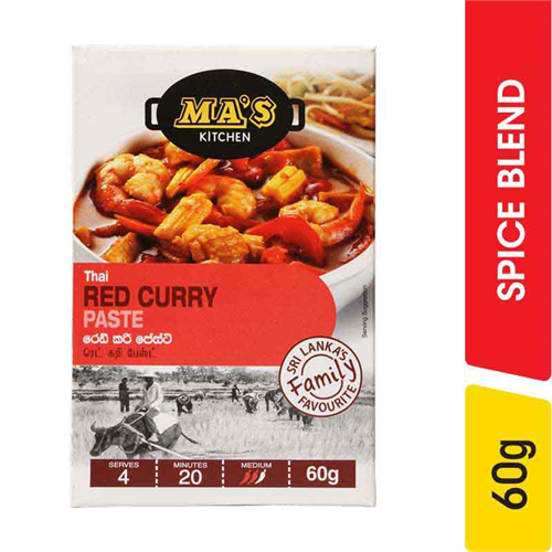 Ma's Thai Red Curry Paste - 60.00 g