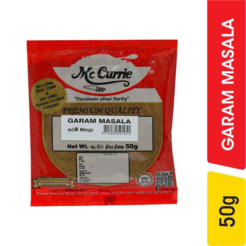 Mc Currie Garam Masala - 50.00 g