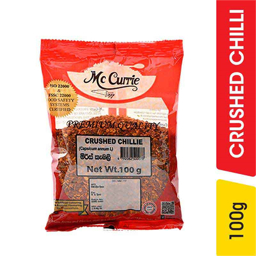 Mc Currie Chilli Crushed - 100.00 g
