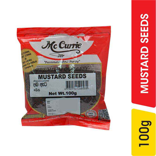 Mc Currie Mustard Seeds - 100.00 g
